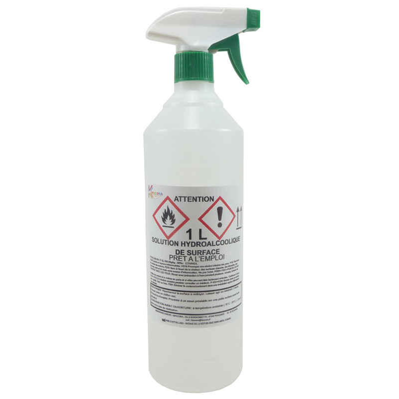 Desinfectant hydroalcoolique surface spray 1L